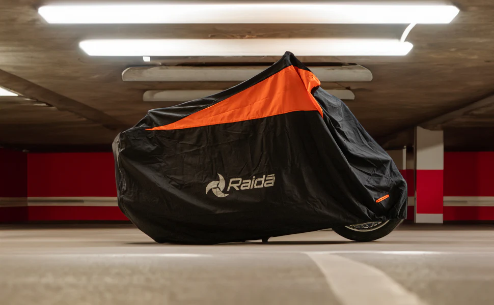 Raida SeasonPro Waterproof Bike Cover (Black/Orange)