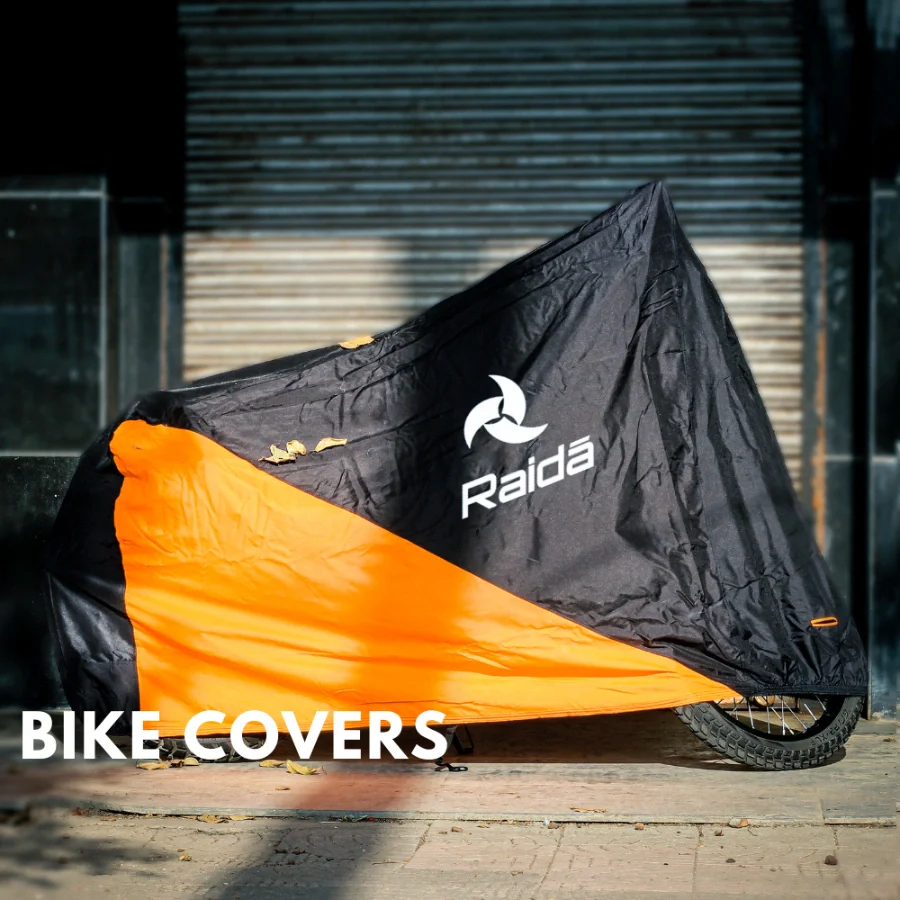Raida SeasonPro Waterproof Bike Cover (Black/Orange)