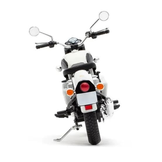 Autobird Universal Bullet Bike Rear View Mirrors (Set of 2)(Chrome)
