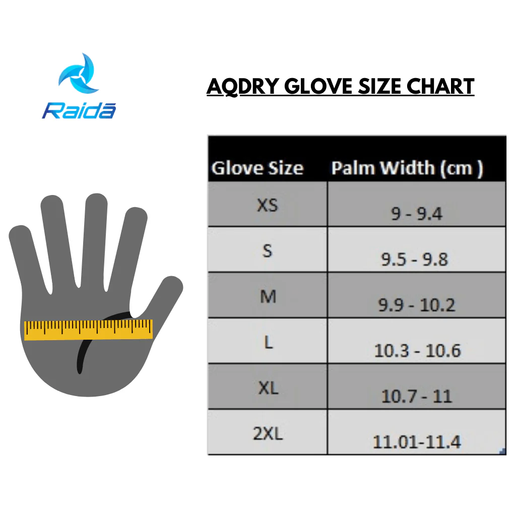Raida AqDry Waterproof Gloves (Hi-Viz)