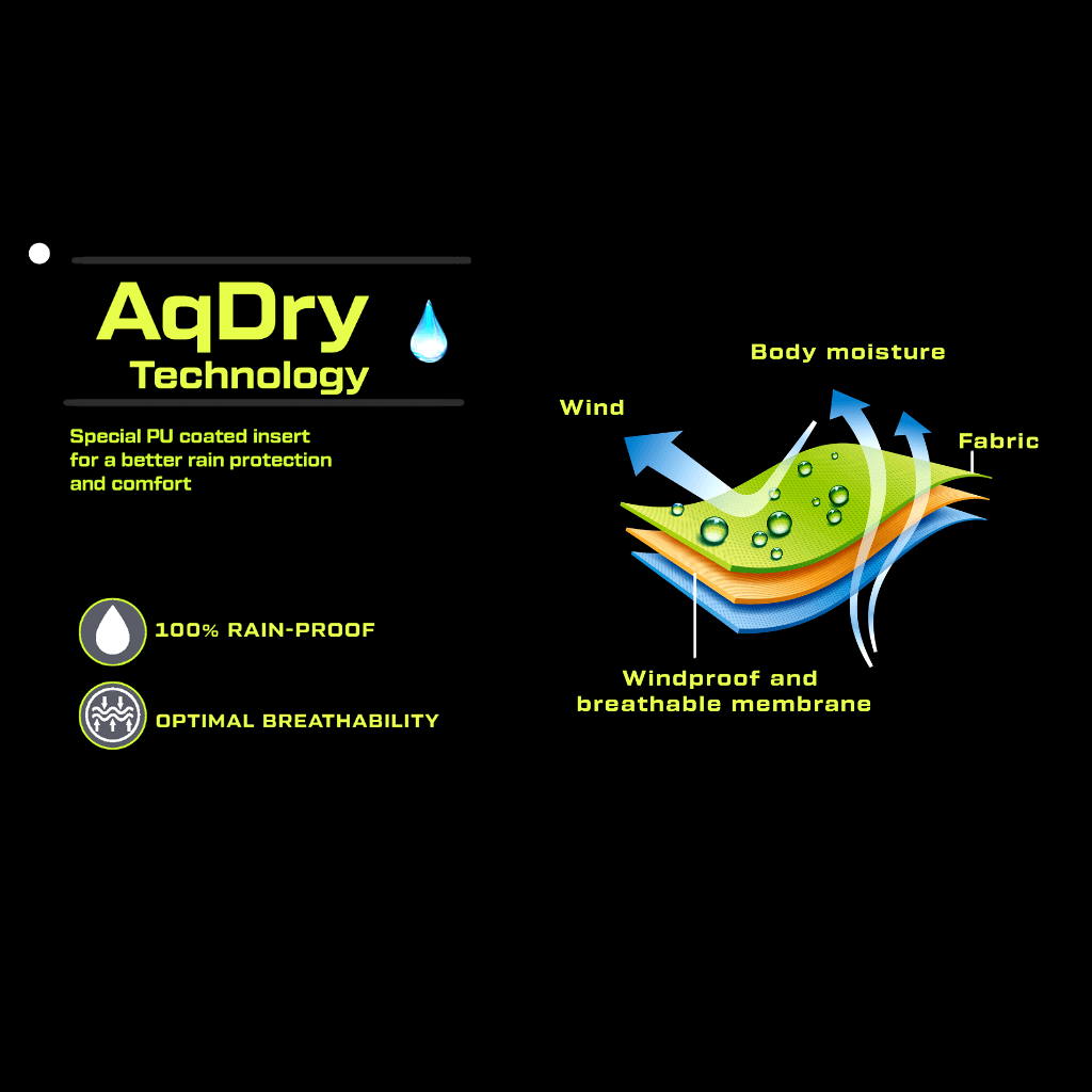 Raida AqDry Waterproof Gloves (Hi-Viz)
