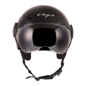 Vega Atom Open Face Helmet (Black)