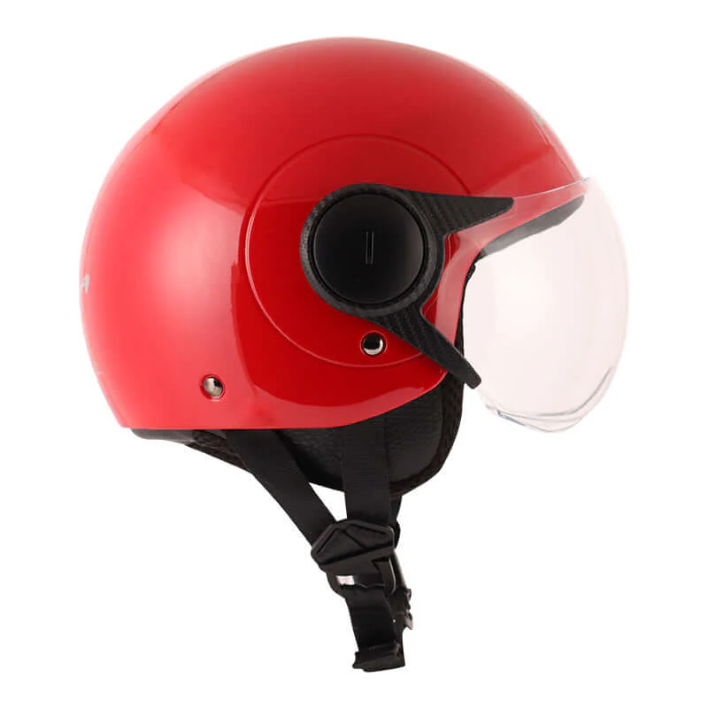 Vega Atom Open Face Helmet (Red)