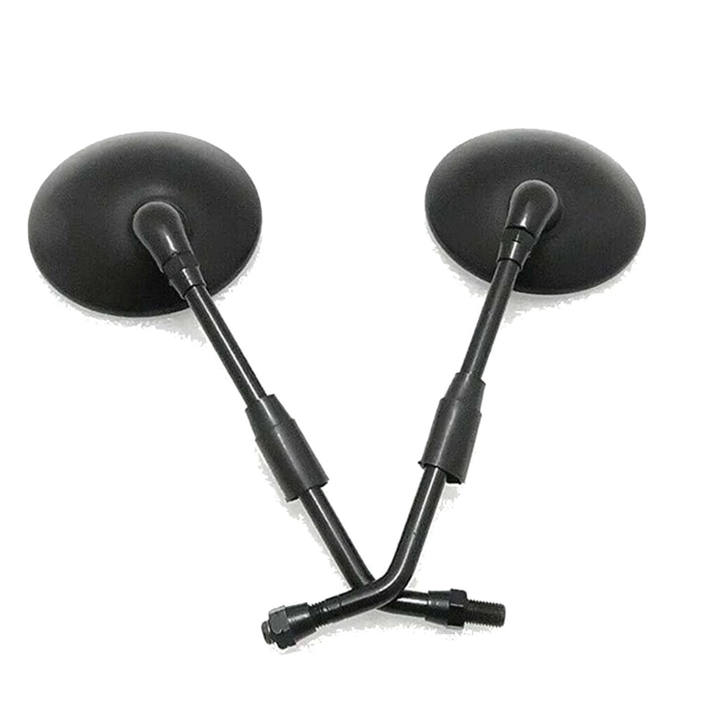 Autobird Manual Dual Mirrors For Royal Enfield Classic Models (Black)