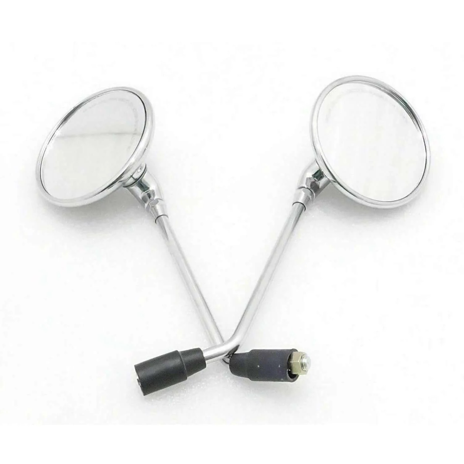 Autobird Rear View Mirrors for Suzuki Access (Set of 2)(Chrome)