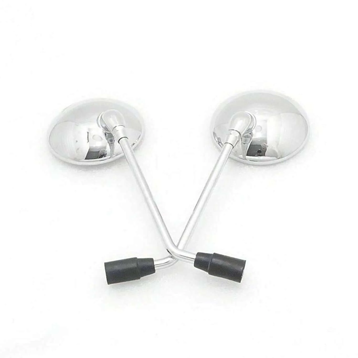 Autobird Rear View Mirrors for Suzuki Access (Set of 2)(Chrome)