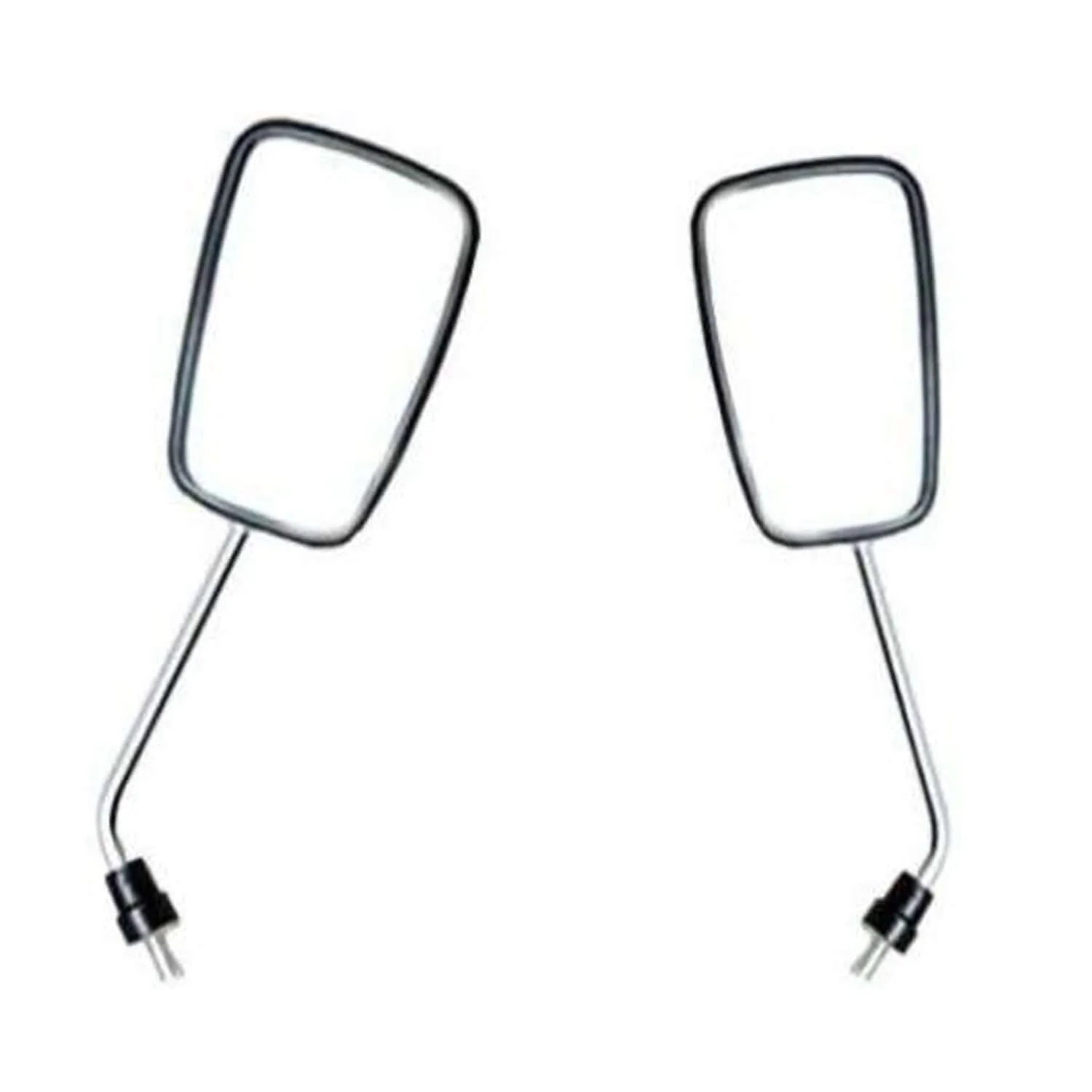 Autobird Stainless Steel Rear View Mirrors For Bajaj Avenger (Set of 2) (Chrome)  2 reviews