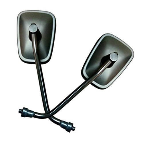 Autobird Rear View Mirrors For Bajaj Avenger (Set of 2) (Black)
