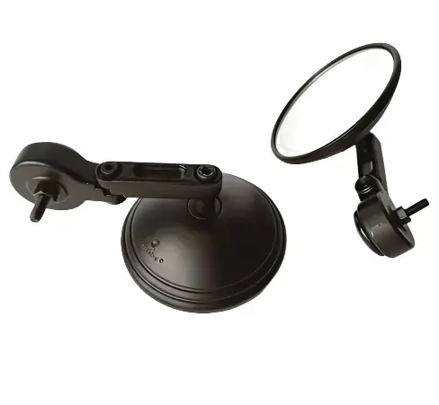 Autobird Premium Round Bar End Mirrors For All Bikes and Motorcycles