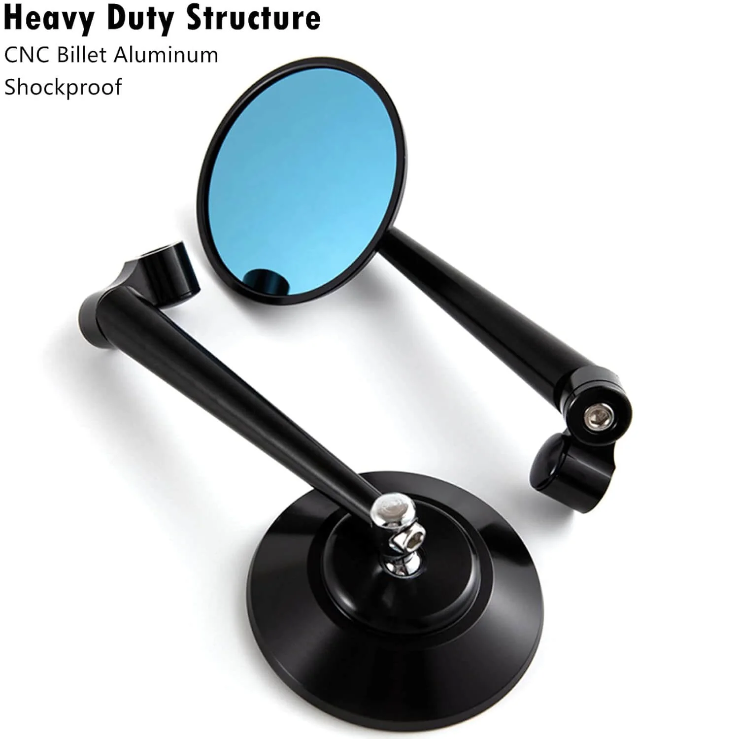 BSDDP CNC Round Mirror (Black)