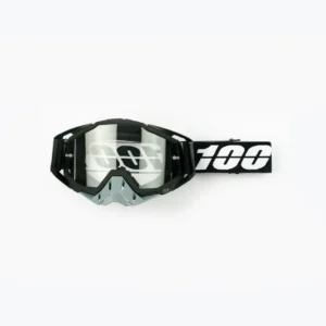 100% Goggles Black Grey Plain Tint