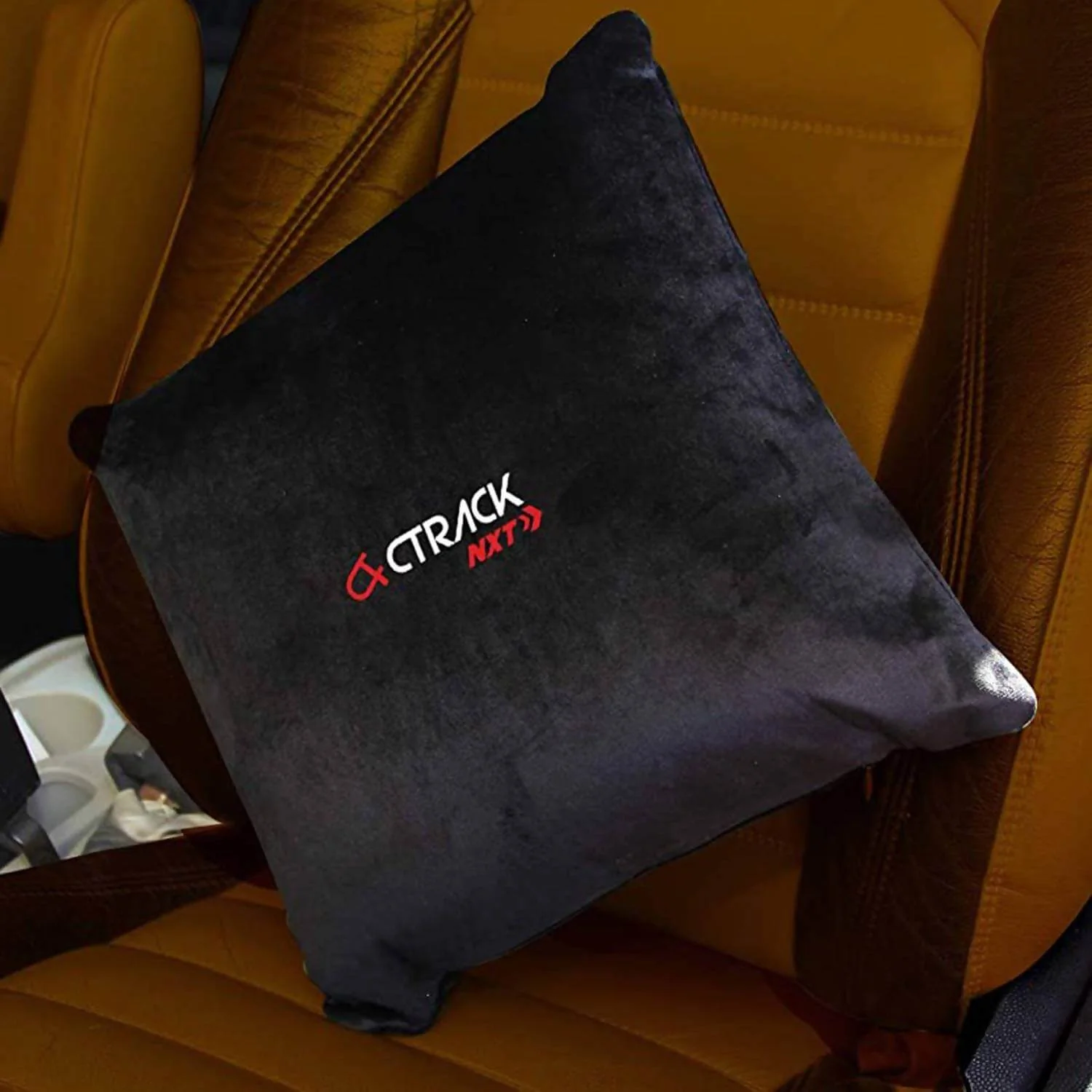 Ctrack Nxt Velvet Cushion Pillows (Square, Pack of 2)