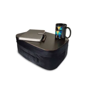 Ctrack Nxt Premium Memory Form Lap-Desk/Pillow with Veneer Wooden Tray