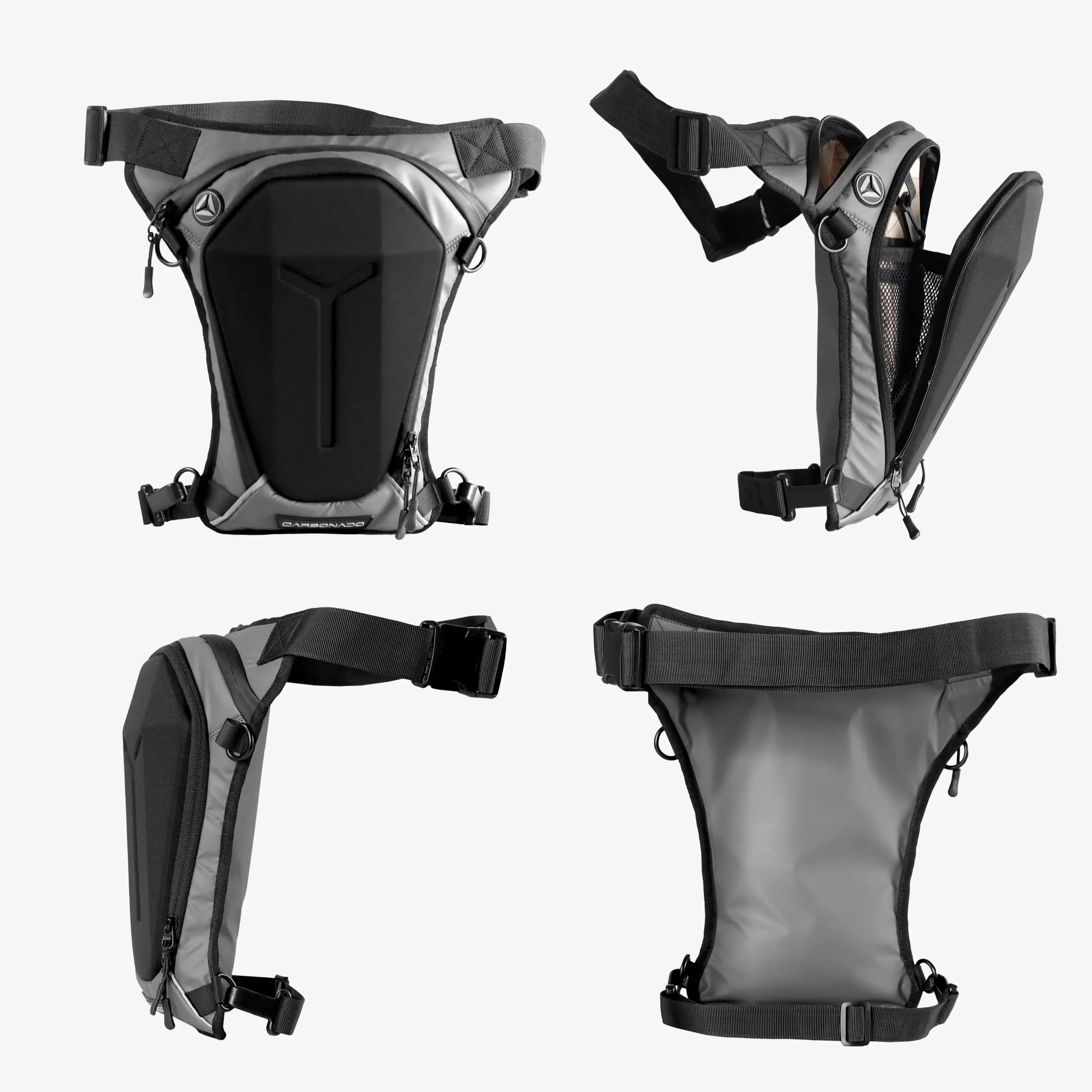 Carbonado Turtle Bag (Grey)