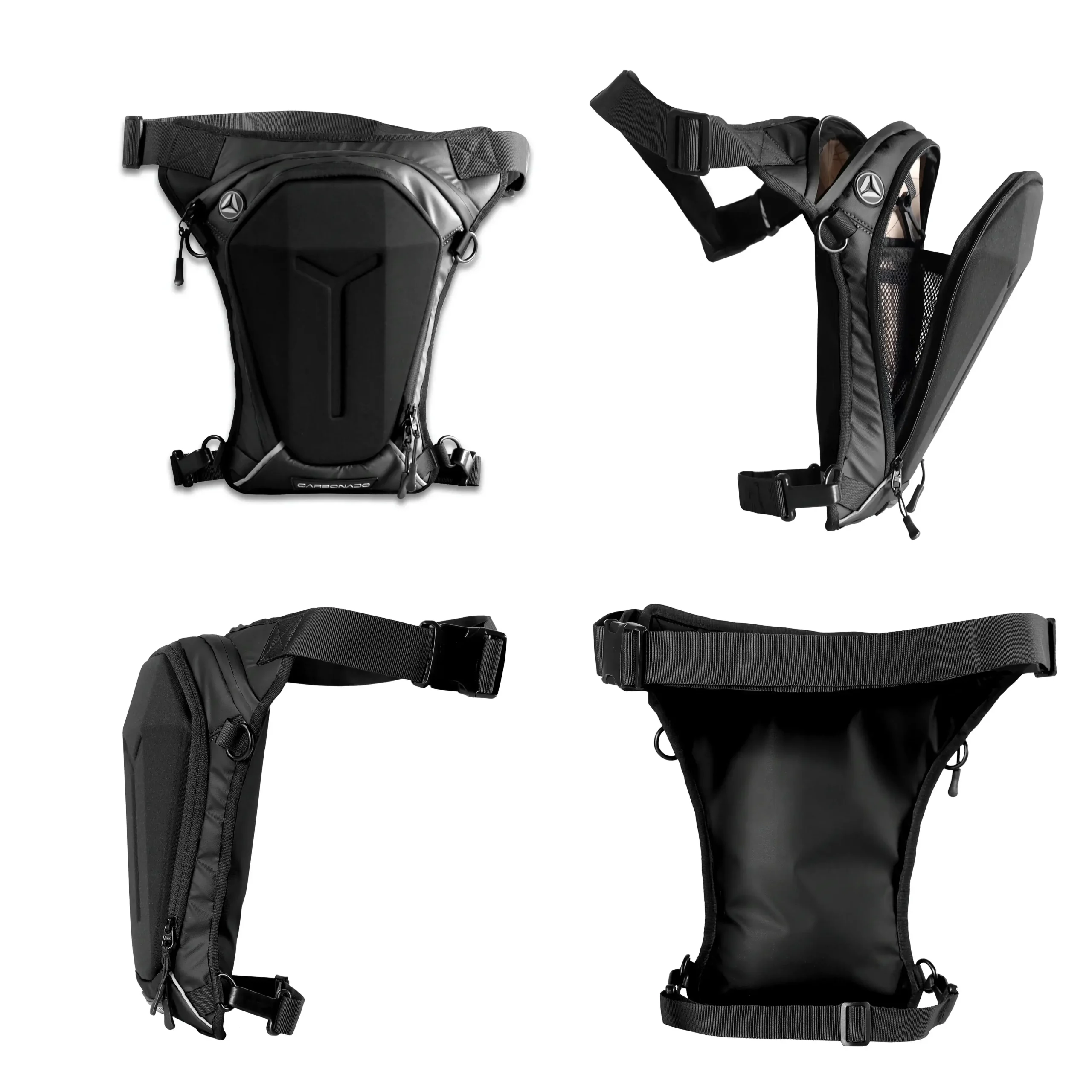 Carbonado Turtle Bag (Black)