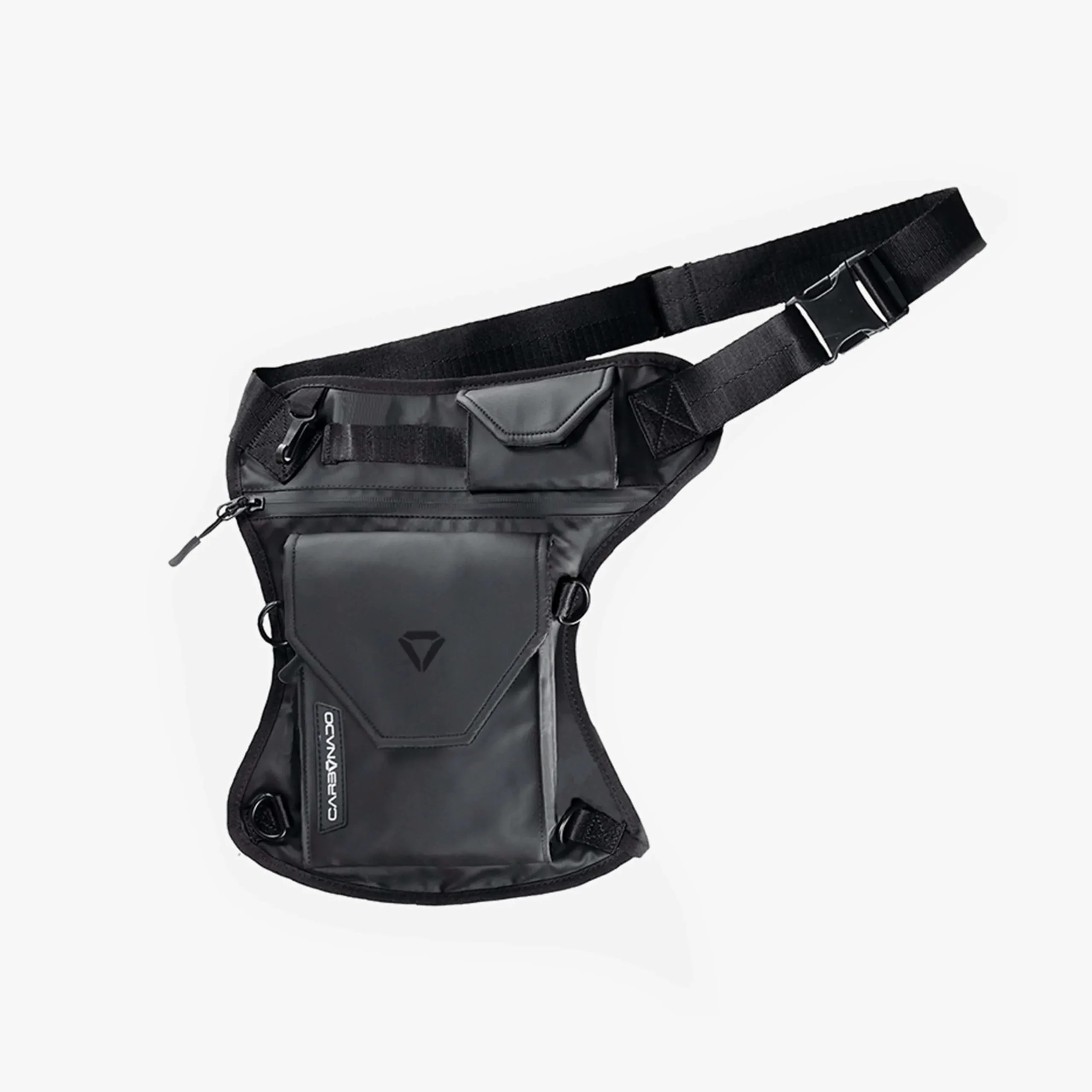 Carbonado Vector Waist Bag (Black)