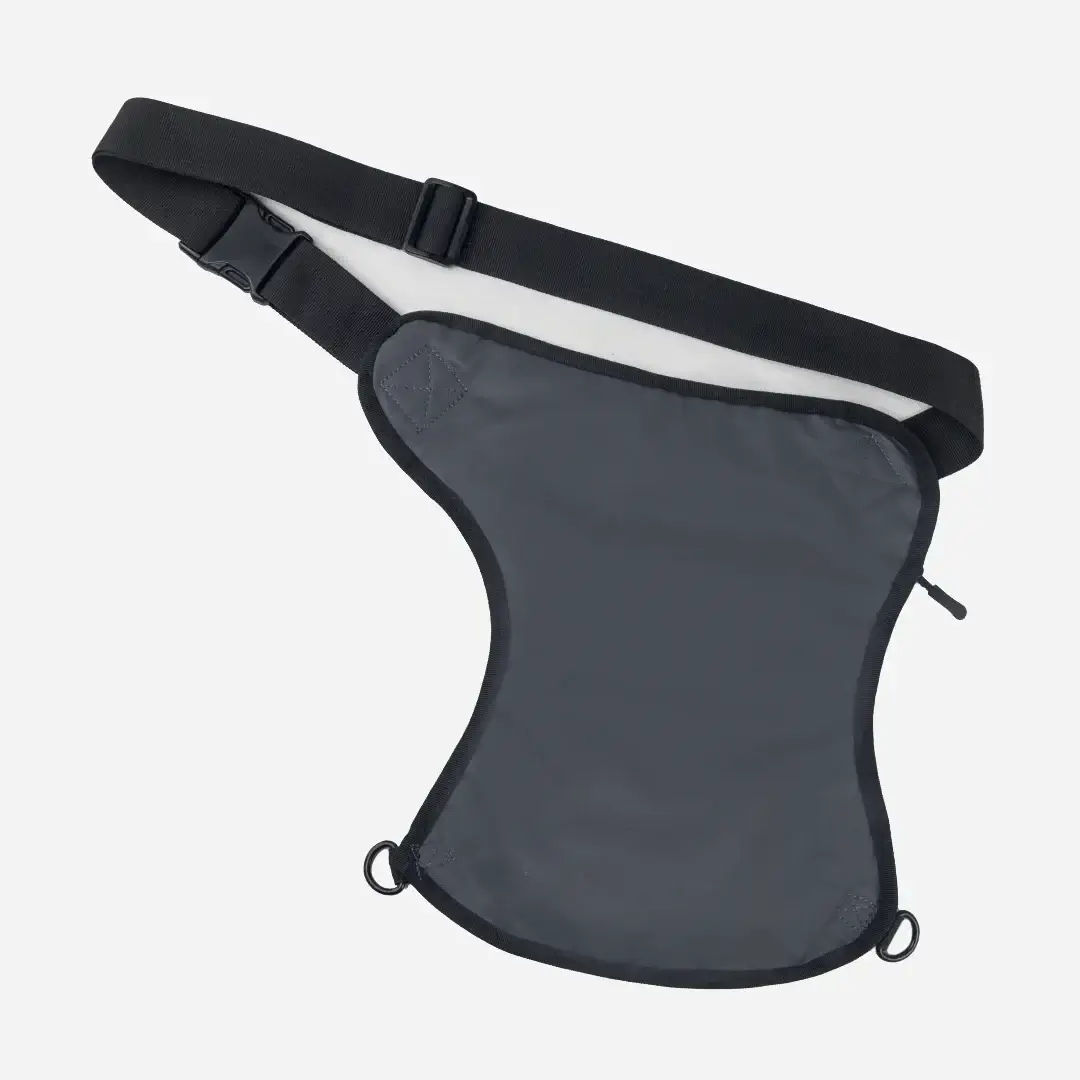 Carbonado Vector Waist Bag (Grey)