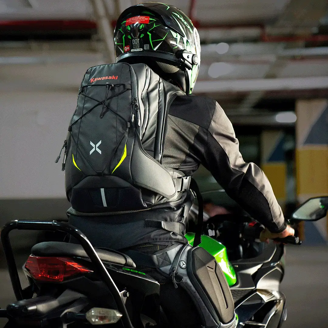 Carbonado X24 Kawasaki Edition Back Pack (Green)