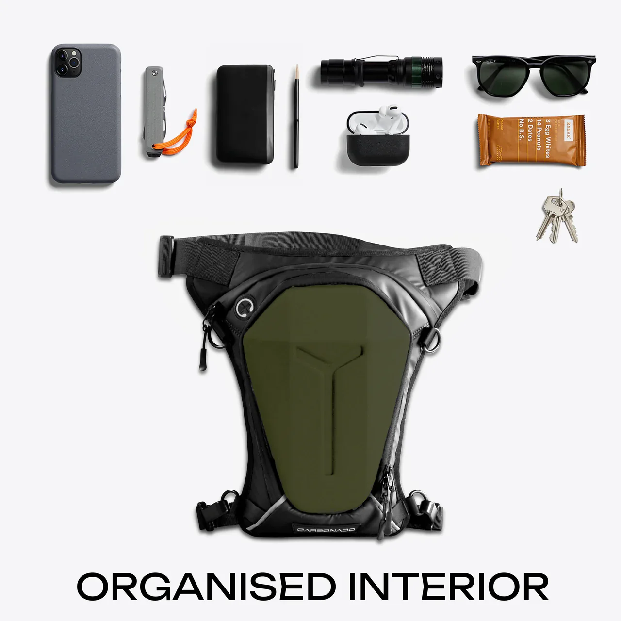 Carbonado Turtle Bag (Green)