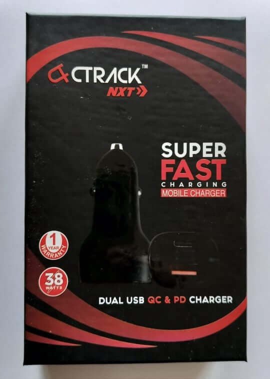 Ctrack Nxt Super Fast Car Mobile Charger (38 Watts)
