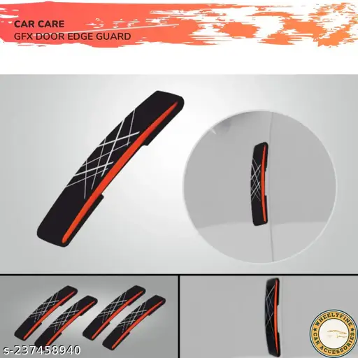 GFX Car Door Edge Guard Scratch Protector (Earth)(4 Pcs.)
