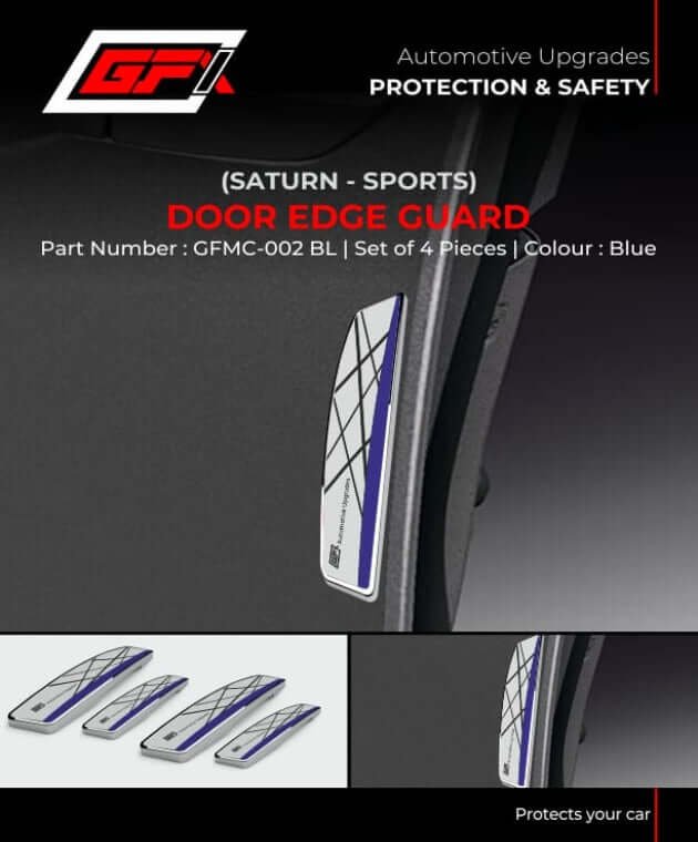 GFX Car Door Edge Guard Scratch Protector (Saturn Sports)(4Pcs)