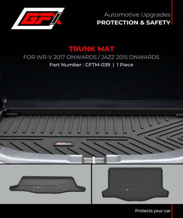 GFX Car Trunk Boot/Dicky Mat For Honda WR-V (2017 Onwards)