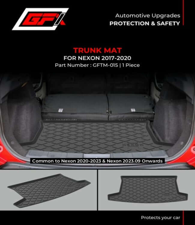 GFX Car Trunk Boot/Dicky Mat For Tata Nexon (2017-2023)