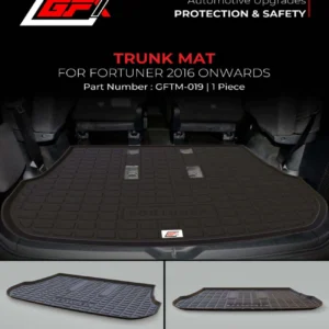 GFX Car Trunk Boot/Dicky Mat For Toyota Fortuner (2016 Onwards)
