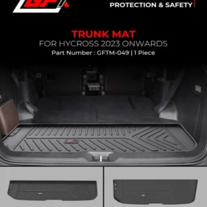 GFX Car Trunk Boot/Dicky Mat For Toyota Hycross (2023 Onwards)