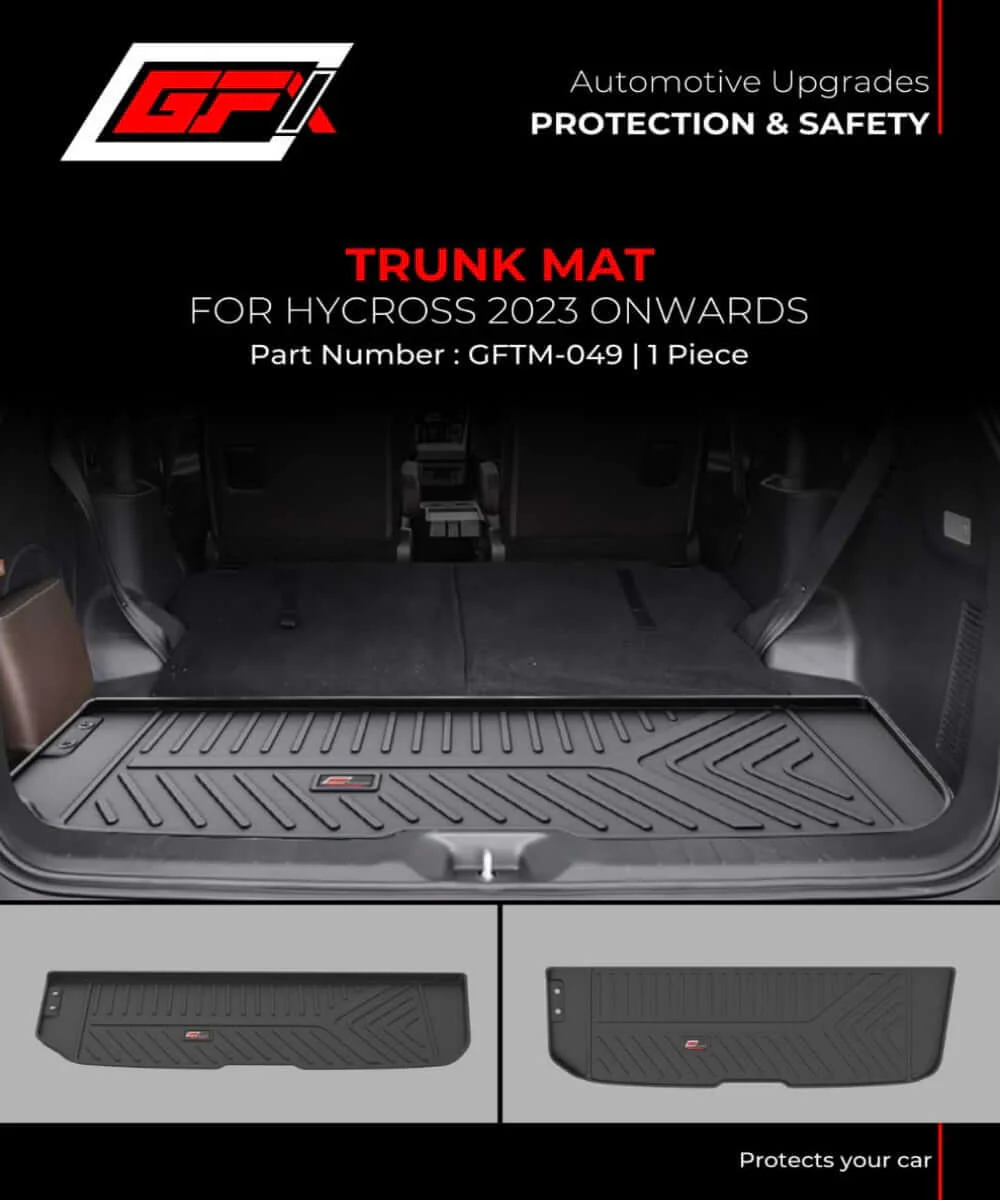 GFX Car Trunk Boot/Dicky Mat For Toyota Hycross (2023 Onwards)