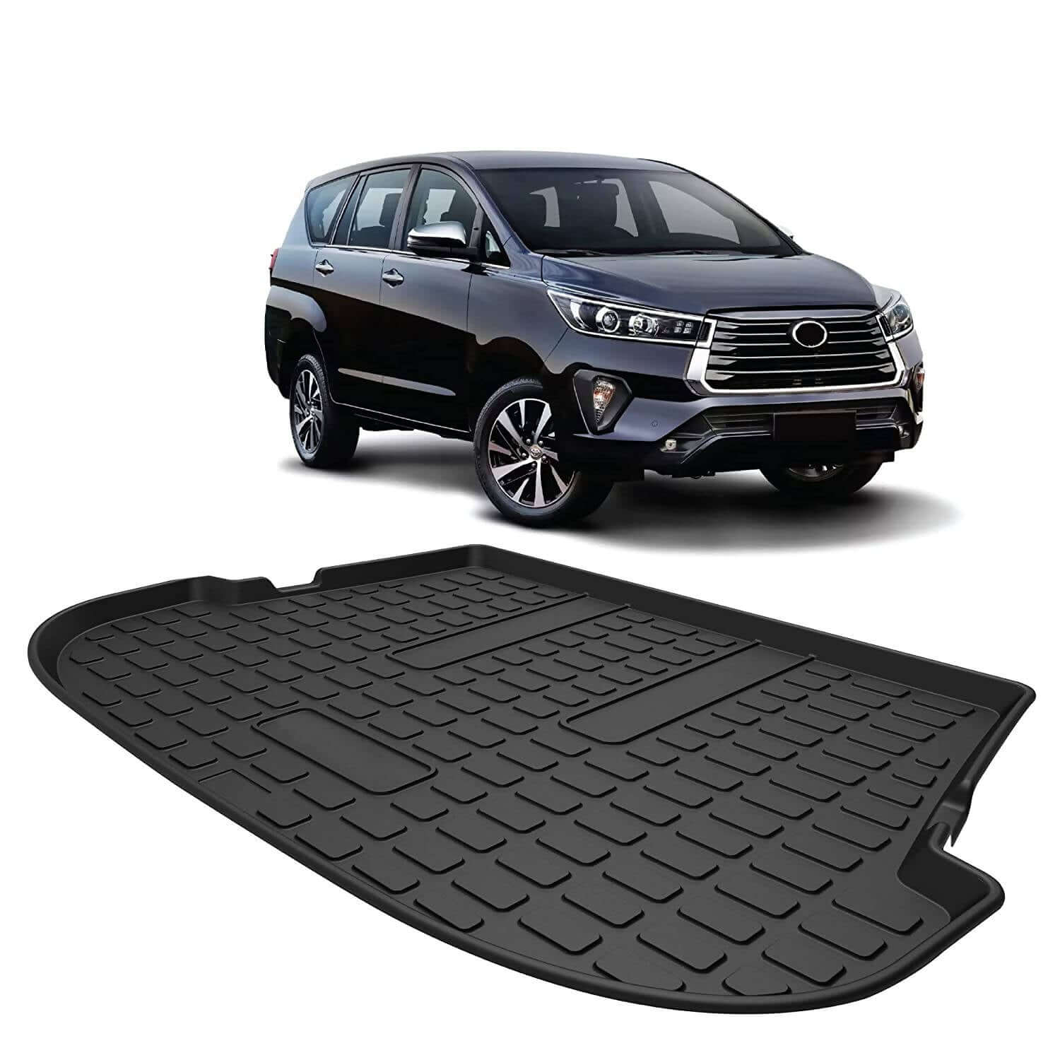 GFX Car Trunk Boot/Dicky Mat For Toyota Innova Crysta (2016 To 2020)