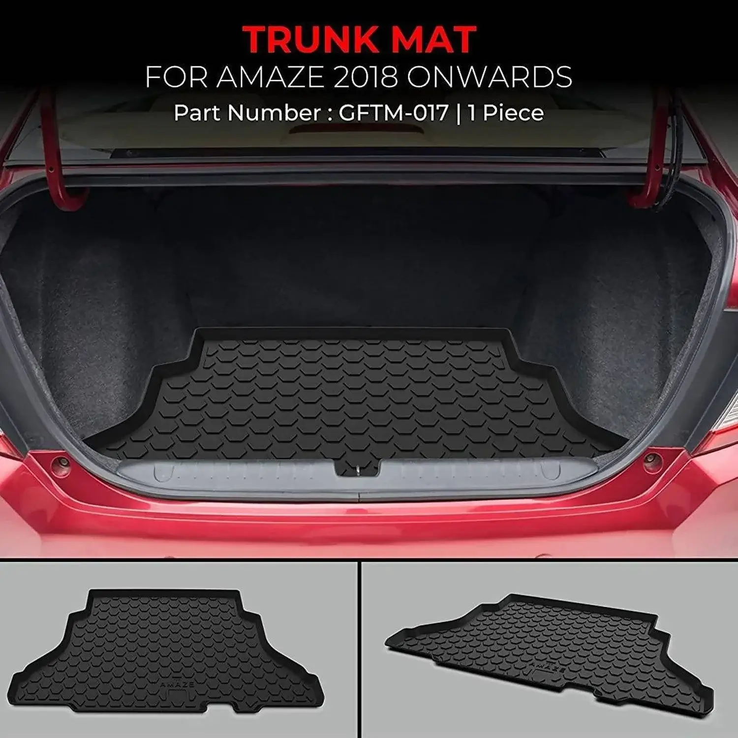 GFX Car Trunk/Boot Mat For Honda Amaze (2018-2023)