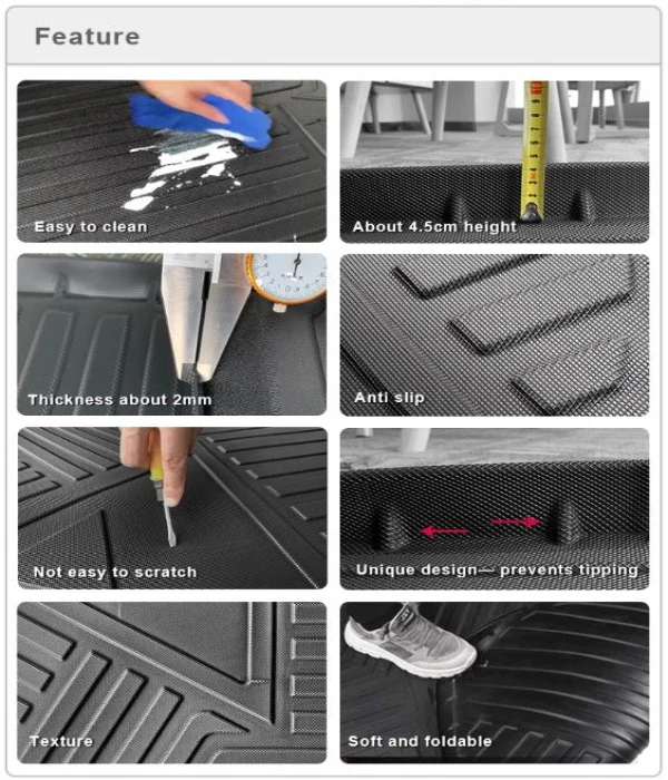 GFX Car Trunk/Boot Mat For Hyundai i20 Elite (2014 To 2019)