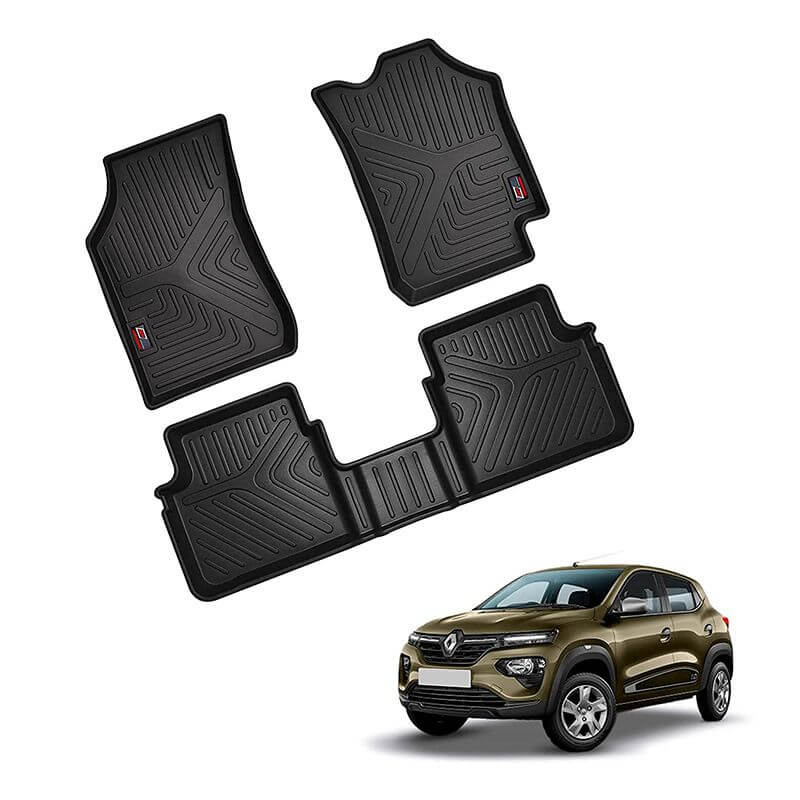 GFX Renault Kwid 2015 Onwards Life Long Floor Mats