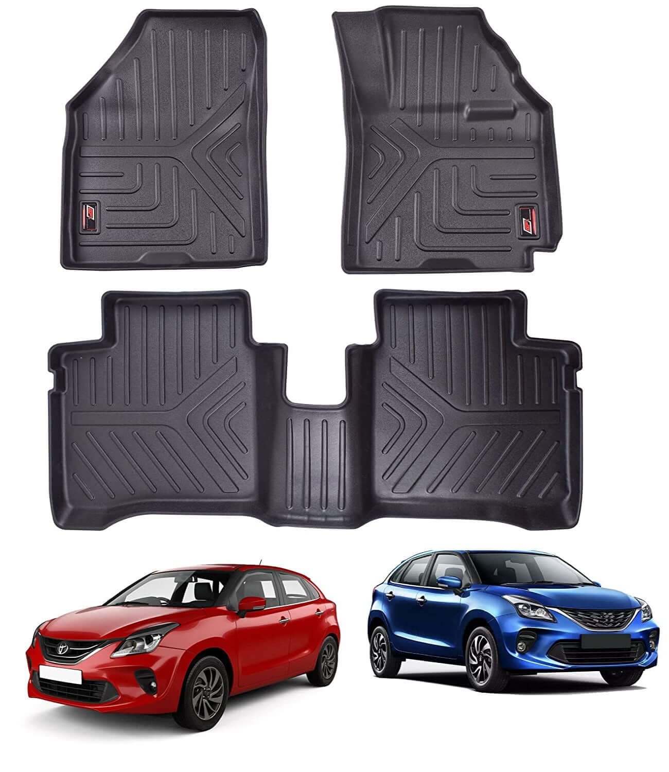 GFX Maruti Suzuki Baleno 2015 Onwards Life Long Floor Mats