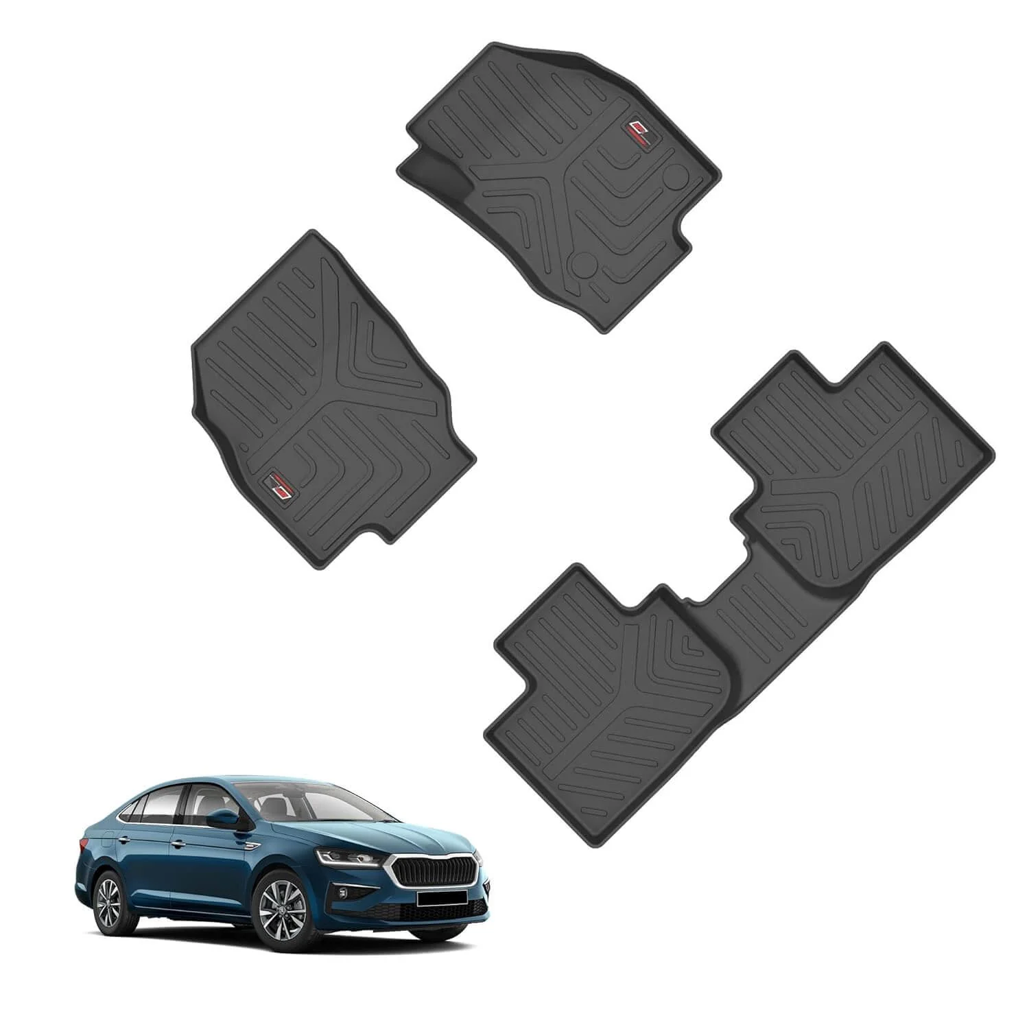 GFX Skoda Slavia 2022 Onwards Custom Fit Life Long Floor Mats