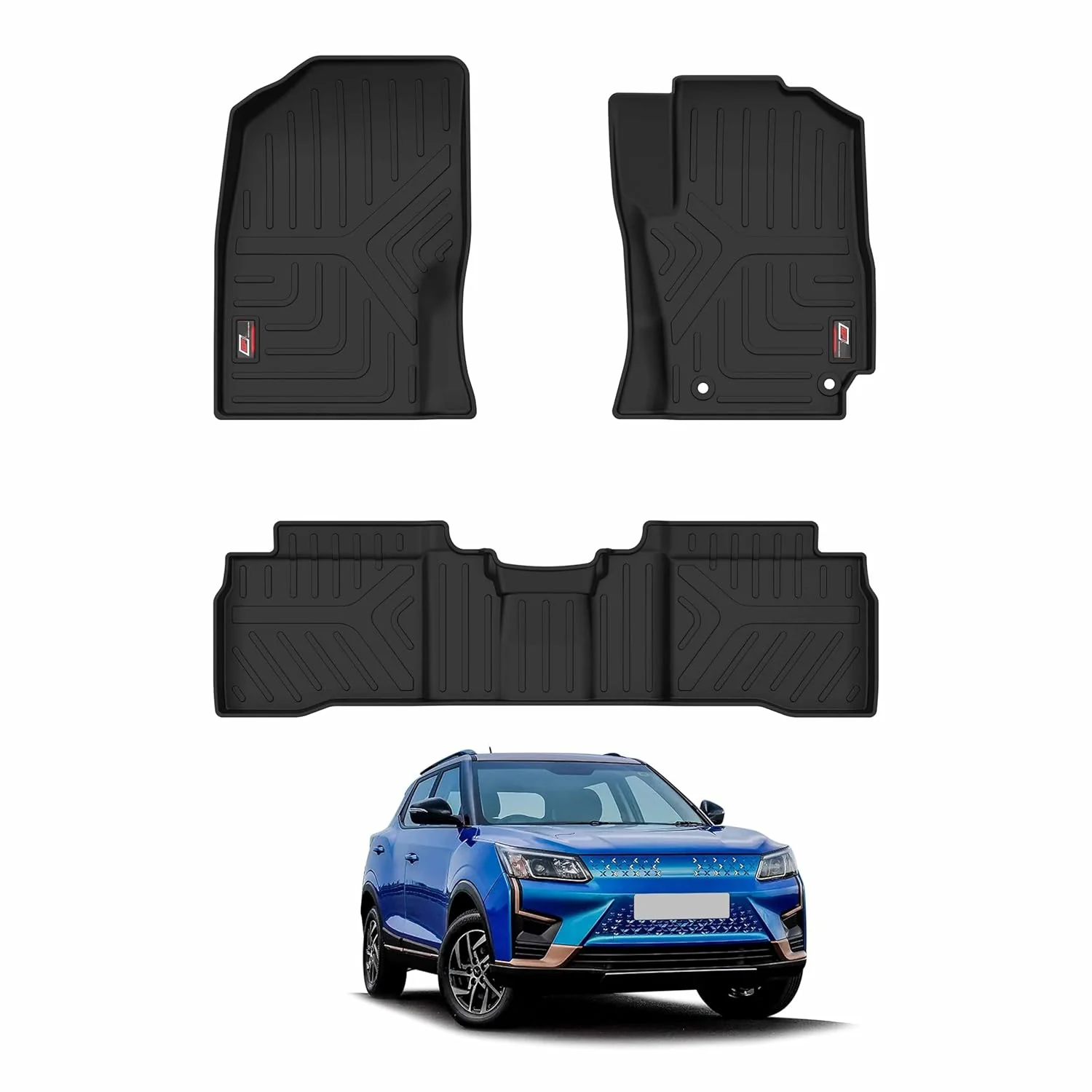 GFX Premium Life Long Floor Mats For Mahindra XUV 400 (2023 Onwards)