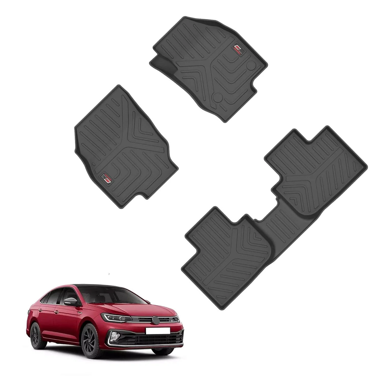GFX Skoda Virtus 2022 Onwards Custom Fit Life Long Floor Mats