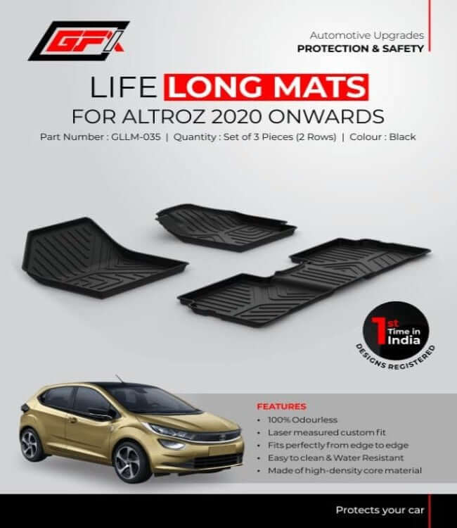 GFX Tata Altroz 2020 Onwards Life Long TPV Mats
