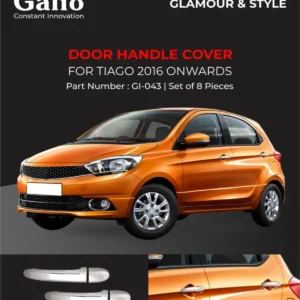 Galio Car Door Handle Cover Garnish For Tata Tiago (2016 Onwards)(Set of 4 pcs.)