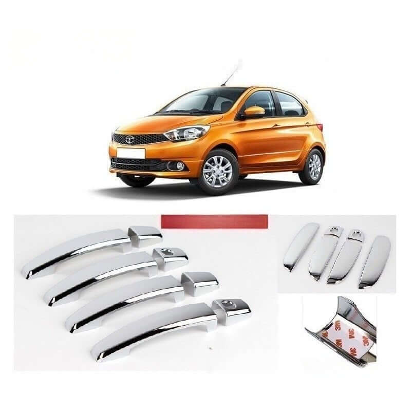 Galio Car Door Handle Cover Garnish For Tata Tiago (2016 Onwards)(Set of 4 pcs.)