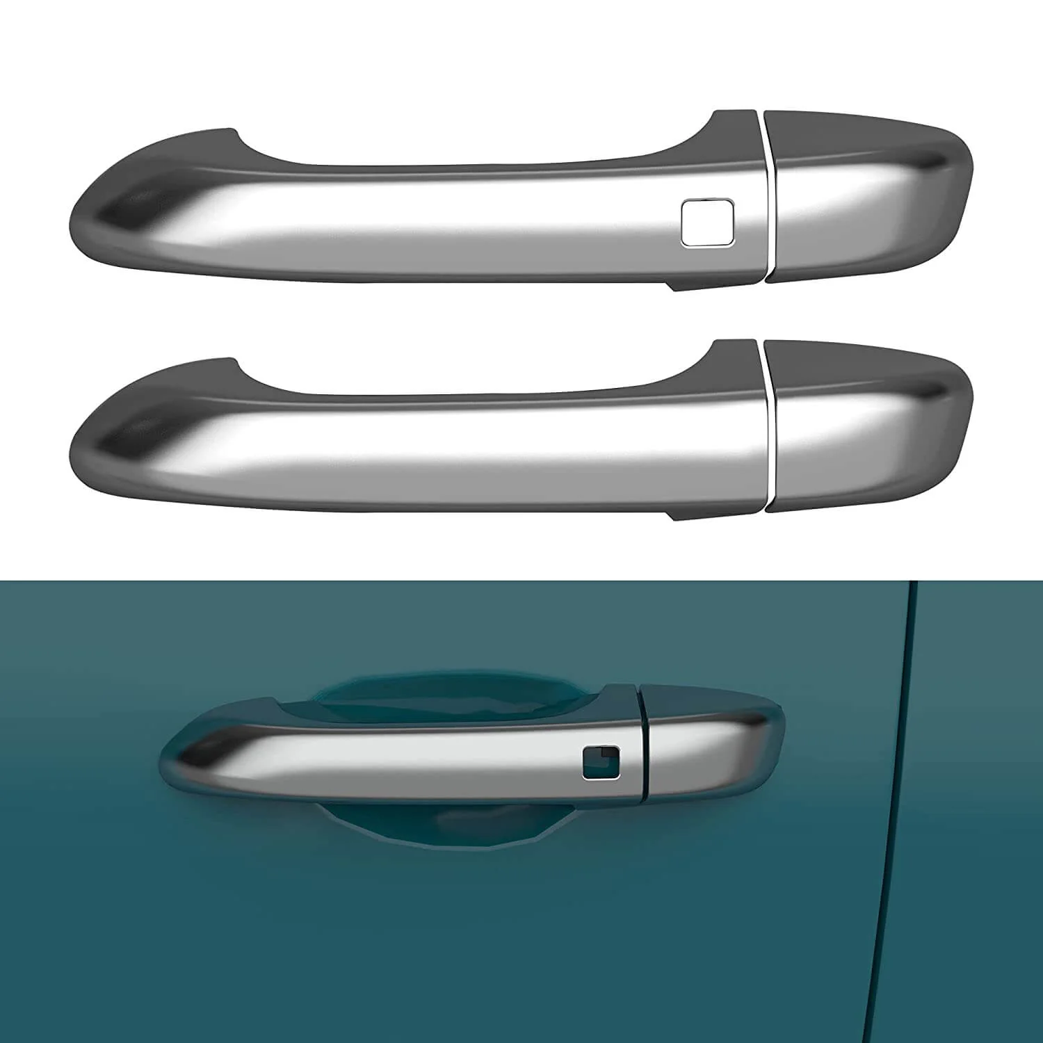 Galio Car Door Handle Cover with Sensor Cut For Mahindra XUV 300 (2019 Onwards)