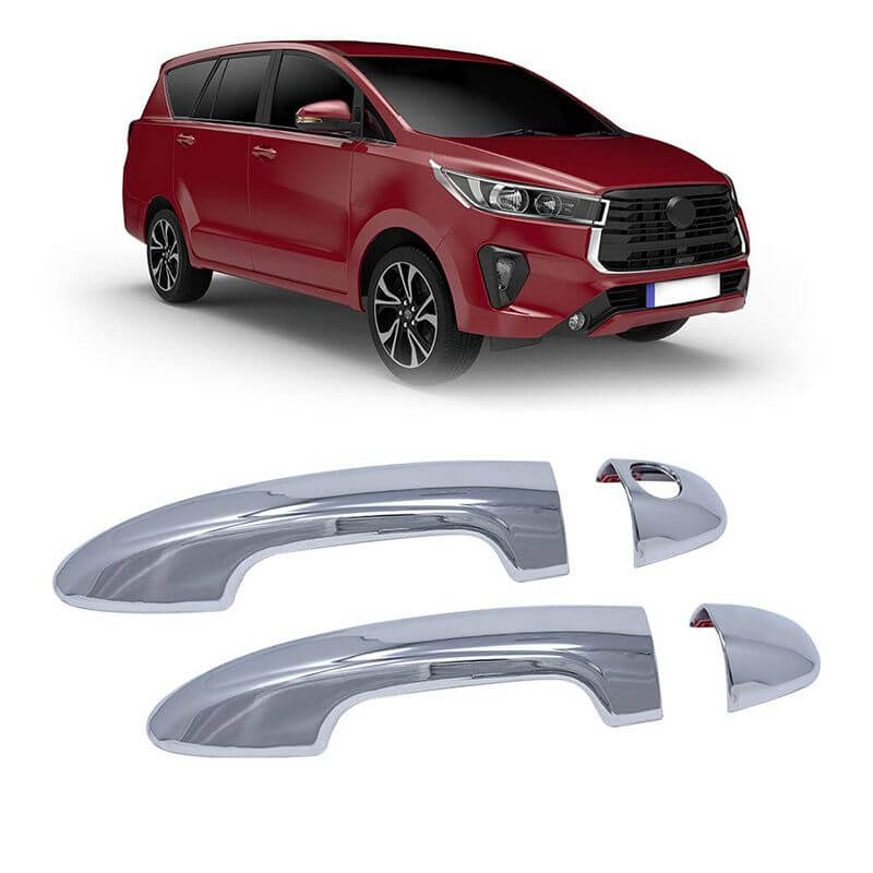 Galio Car Door Handle Cover For Toyota Innova Crysta (2016 onwards)(Set of 8 pcs.)