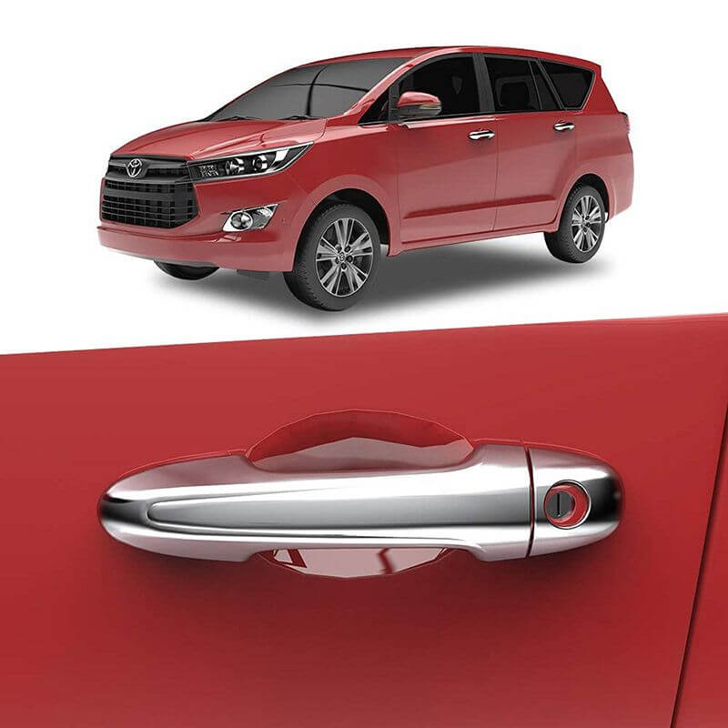 Galio Car Door Handle Cover For Toyota Innova Crysta (2016 onwards)(Set of 8 pcs.)