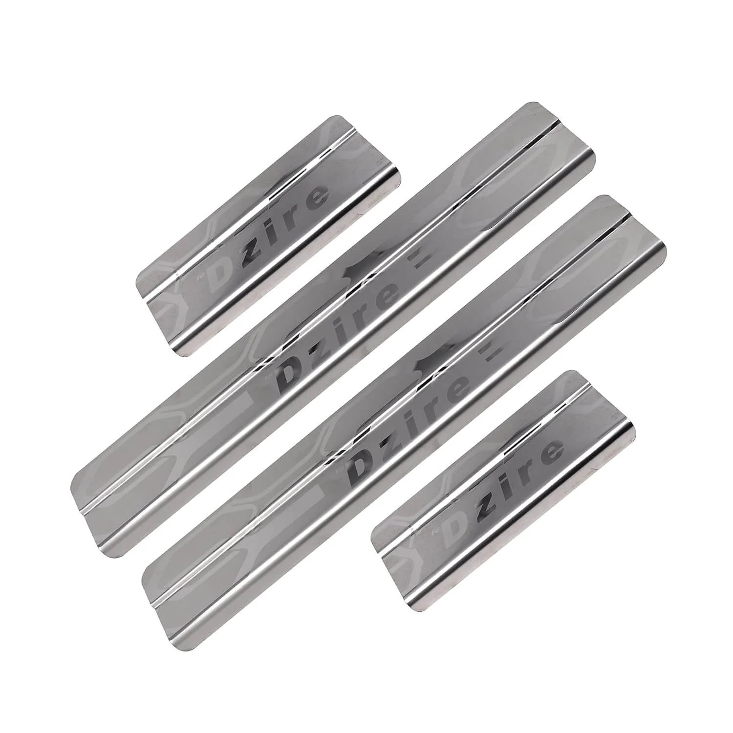 Galio Car Footsteps Sill Guard Stainless Steel Scuff Plate For Maruti Suzuki Dzire 2017 Onwards