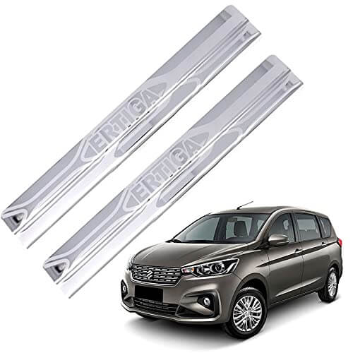 Galio Stainless Steel Door Sill Guards For Maruti Suzuki Ertiga 2018 Onwards