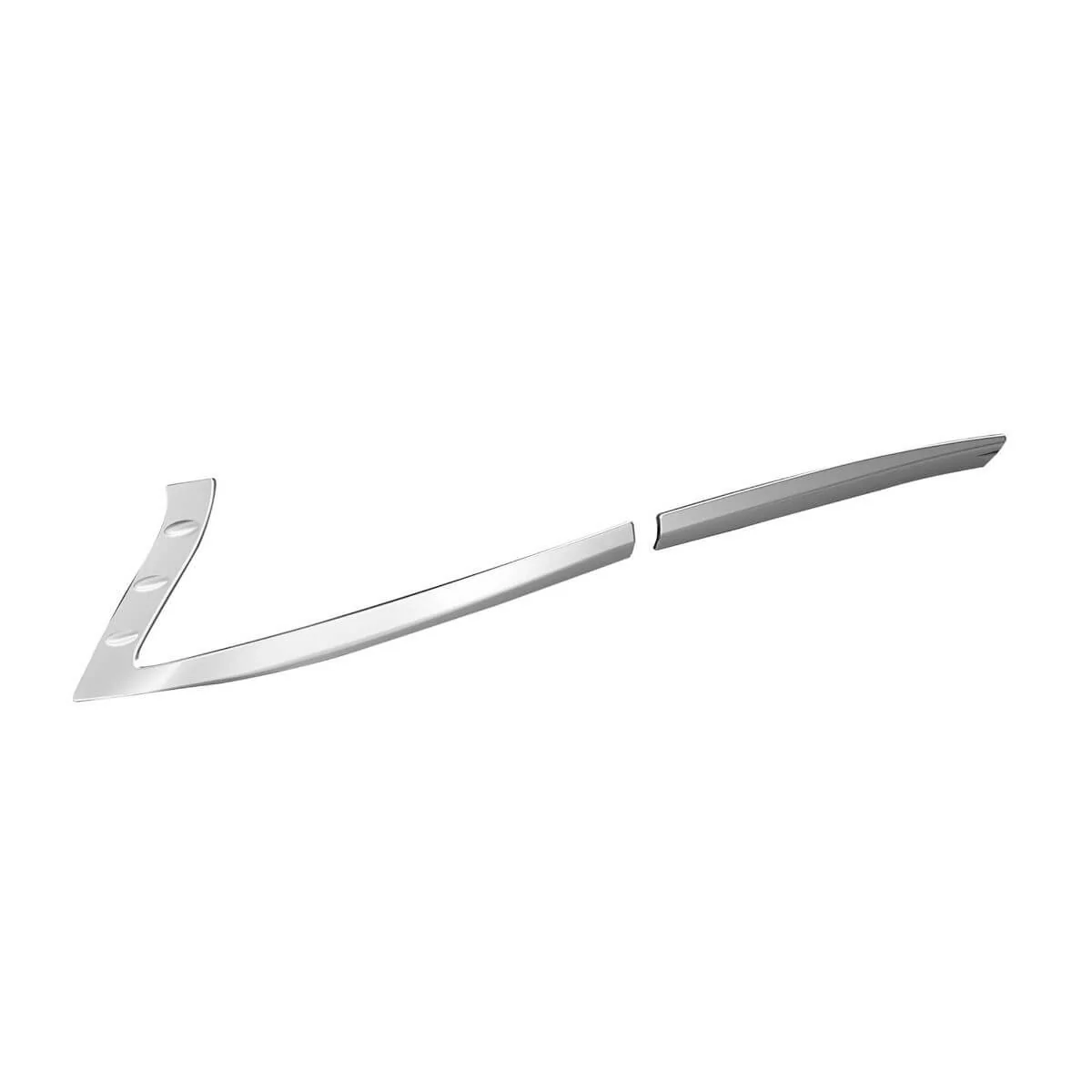 Galio Chrome Tail Lamp Garnish Compatible For Hyundai i20 (2020 onwards) (Set of 4 pcs.)
