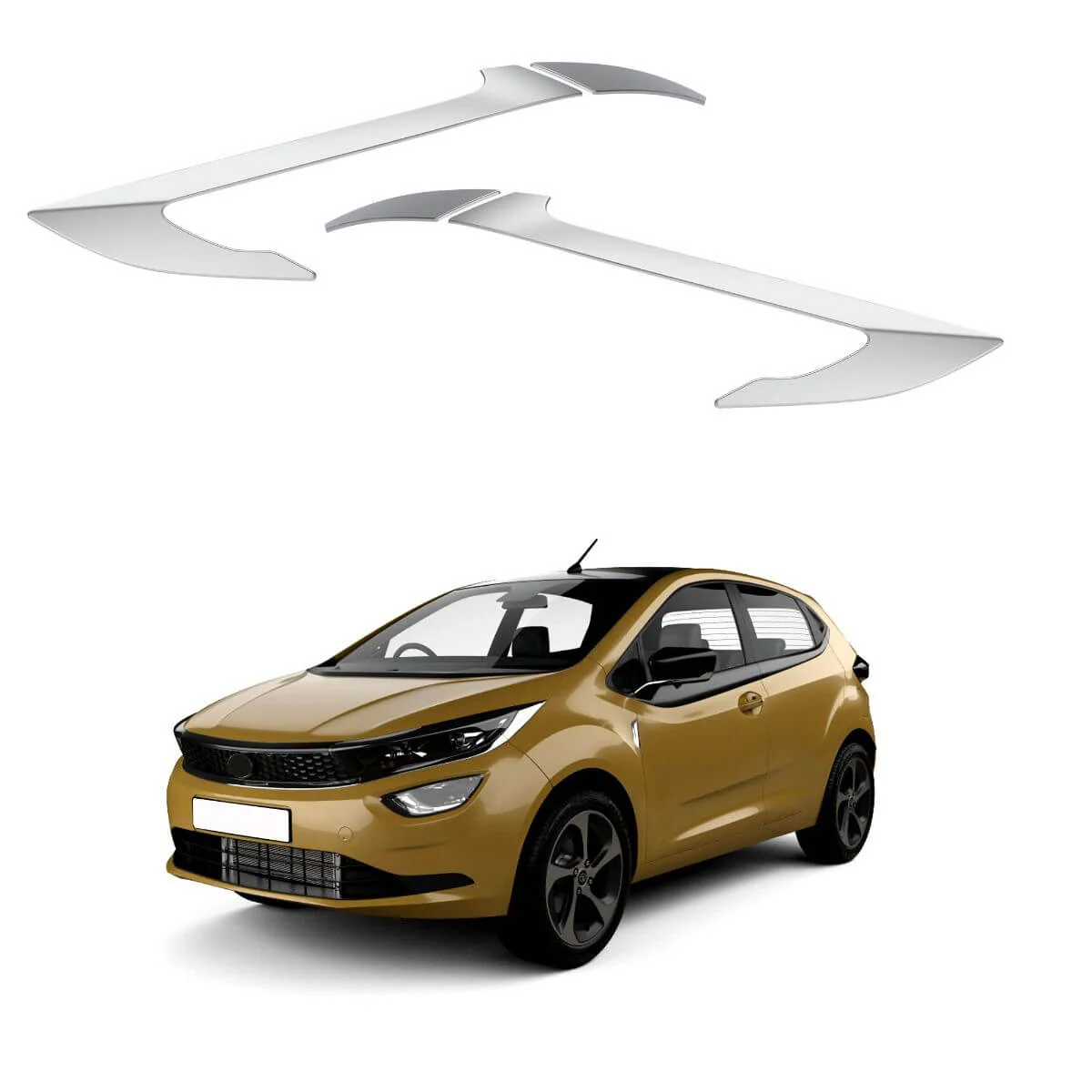 Galio Tail Lamp Garnish Cover For Tata Altroz (2020 Onwards)(Set of 4 pcs.)