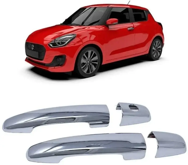 Galio Door Handle Cover For Maruti Suzuki Swift (2011 TO 2017)(Set of 9 pcs.)